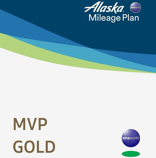 Alaska Airlines MVP Gold valid till 12/31/2025