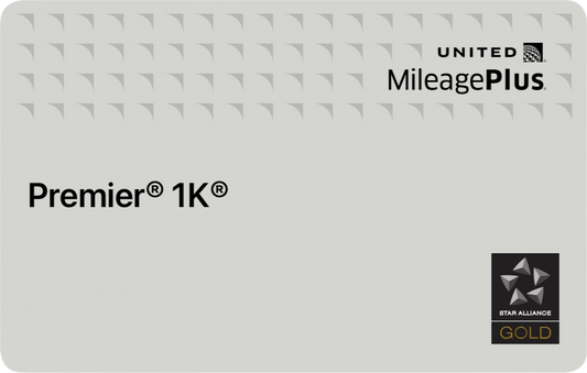 United Airlines Premier 1K (4 months)